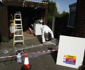 Grimston Asbesto removal image 3