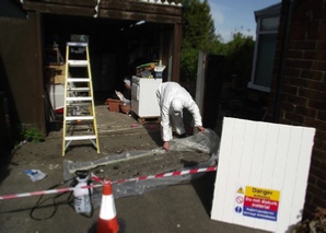Asbestos removal decontamination